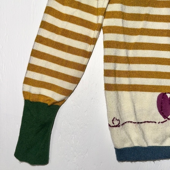 MATILDA JANE Cardigan Sweater GIRLS 4 Preppy Striped PAINT BY NUMBERS Boho MJC - Picture 6 of 10